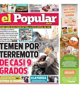 Edición Impresa - El Popular | Lima - Martes 17 de Junio del 2025