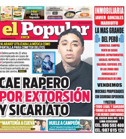 Edición Impresa - El Popular | Lima - Jueves 26 de Junio del 2025