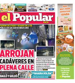 Edición Impresa - El Popular | Lima - Domingo 06 de Julio del 2025