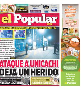 Edición Impresa - El Popular | Lima - Martes 15 de Julio del 2025
