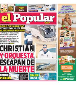 Edición Impresa - El Popular | Lima - Viernes 01 de Agosto del 2025