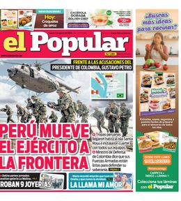 Edición Impresa - El Popular | Lima - Jueves 07 de Agosto del 2025