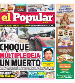 Edición Impresa - El Popular | Lima - Domingo 10 de Agosto del 2025