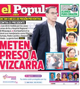 Edición Impresa - El Popular | Lima - Jueves 14 de Agosto del 2025