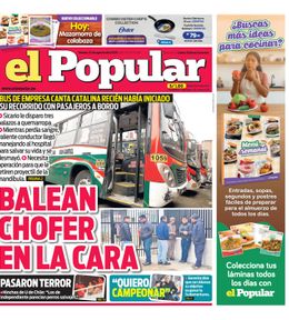 Edición Impresa - El Popular | Lima - Viernes 22 de Agosto del 2025