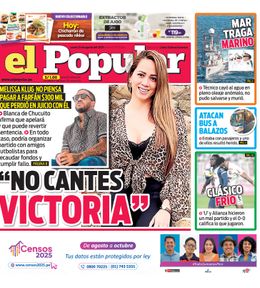 Edición Impresa - El Popular | Lima - Lunes 25 de Agosto del 2025