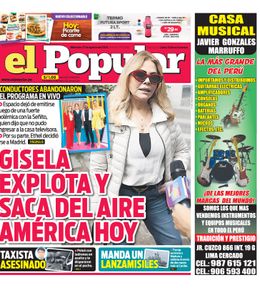 Edición Impresa - El Popular | Lima - Miercoles 27 de Agosto del 2025