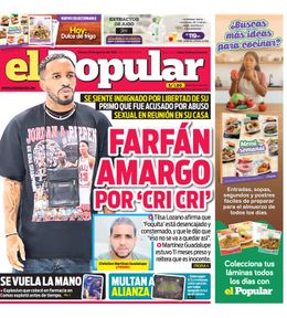Edición Impresa - El Popular | Lima - Viernes 29 de Agosto del 2025