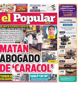 Edición Impresa - El Popular | Lima - Lunes 01 de Setiembre del 2025