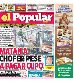 Edición Impresa - El Popular | Lima - Martes 09 de Setiembre del 2025