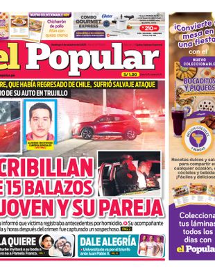 Edición Impresa - El Popular | Norte - Domingo 05 de Octubre del 2025