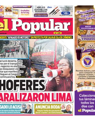 Edición Impresa - El Popular | Norte - Martes 07 de Octubre del 2025