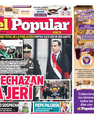 Edición Impresa - El Popular | Sur - Domingo 12 de Octubre del 2025