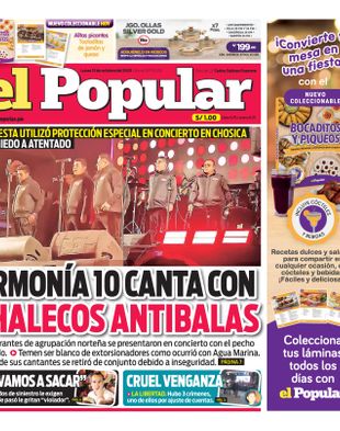 Edición Impresa - El Popular | Norte - Lunes 13 de Octubre del 2025