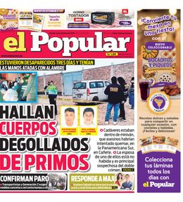 Edición Impresa - El Popular | Lima - Martes 14 de Octubre del 2025