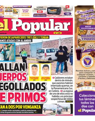 Edición Impresa - El Popular | Sur - Martes 14 de Octubre del 2025