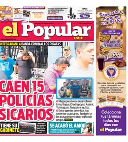 Edición Impresa - El Popular | Lima - Miercoles 15 de Octubre del 2025