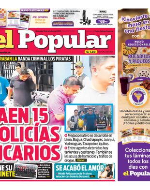 Edición Impresa - El Popular | Norte - Miercoles 15 de Octubre del 2025