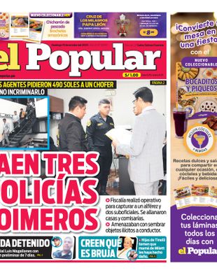 Edición Impresa - El Popular | Sur - Domingo 19 de Octubre del 2025