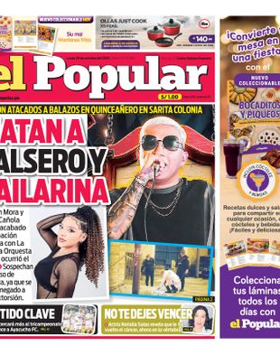 Edición Impresa - El Popular | Norte - Lunes 20 de Octubre del 2025
