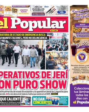 Edición Impresa - El Popular | Sur - Jueves 23 de Octubre del 2025