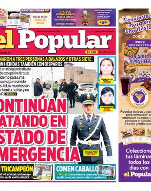 Edición Impresa - El Popular | Norte - Viernes 24 de Octubre del 2025