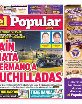Edición Impresa - El Popular | Sur - Viernes 24 de Octubre del 2025