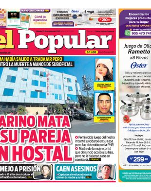 Edición Impresa - El Popular | Norte - Sabado 25 de Octubre del 2025