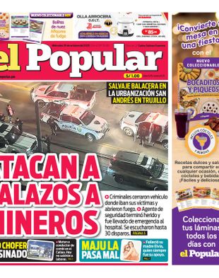 Edición Impresa - El Popular | Norte - Miercoles 29 de Octubre del 2025