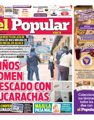 Edición Impresa - El Popular | Sur - Miercoles 29 de Octubre del 2025