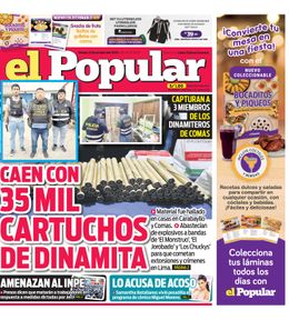 Edición Impresa - El Popular | Lima - Viernes 31 de Octubre del 2025