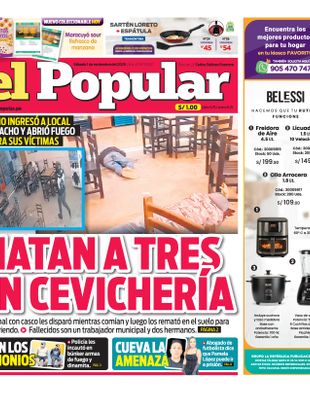 Edición Impresa - El Popular | Norte - Sabado 01 de Noviembre del 2025