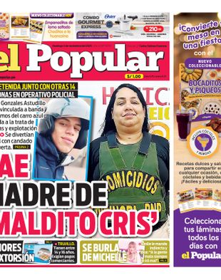 Edición Impresa - El Popular | Norte - Domingo 02 de Noviembre del 2025