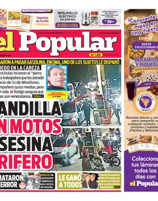 Edición Impresa - El Popular | Norte - Lunes 03 de Noviembre del 2025