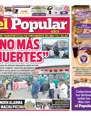 Edición Impresa - El Popular | Sur - Miercoles 05 de Noviembre del 2025
