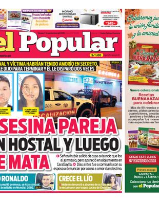 Edición Impresa - El Popular | Sur - Viernes 07 de Noviembre del 2025