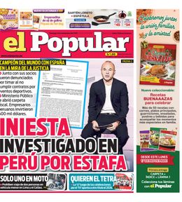 Edición Impresa - El Popular | Lima - Domingo 09 de Noviembre del 2025
