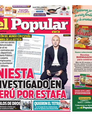 Edición Impresa - El Popular | Norte - Domingo 09 de Noviembre del 2025