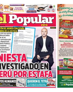 Edición Impresa - El Popular | Sur - Domingo 09 de Noviembre del 2025
