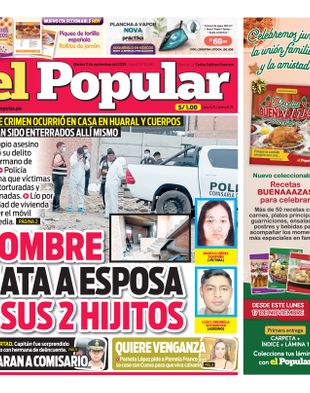 Edición Impresa - El Popular | Norte - Martes 11 de Noviembre del 2025