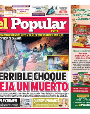 Edición Impresa - El Popular | Sur - Martes 11 de Noviembre del 2025