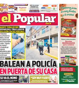 Edición Impresa - El Popular | Lima - Miercoles 12 de Noviembre del 2025