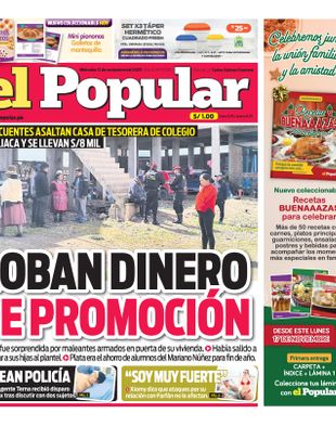 Edición Impresa - El Popular | Sur - Miercoles 12 de Noviembre del 2025