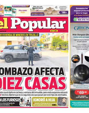Edición Impresa - El Popular | Norte - Sabado 15 de Noviembre del 2025