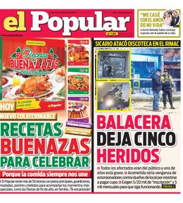 Edición Impresa - El Popular | Lima - Lunes 17 de Noviembre del 2025