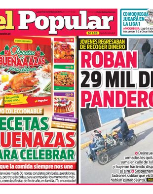 Edición Impresa - El Popular | Sur - Lunes 17 de Noviembre del 2025