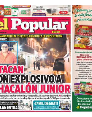 Edición Impresa - El Popular | Sur - Martes 18 de Noviembre del 2025