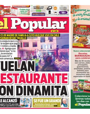 Edición Impresa - El Popular | Norte - Lunes 24 de Noviembre del 2025