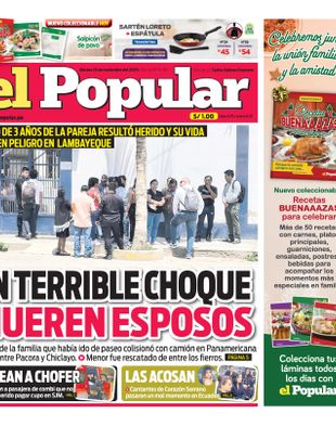Edición Impresa - El Popular | Norte - Martes 25 de Noviembre del 2025