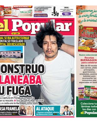 Edición Impresa - El Popular | Norte - Lunes 01 de Diciembre del 2025